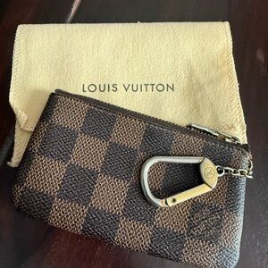 Louis Vuitton Damier Ebene  Key Pouch
